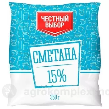 Сметана и сливки Честный выбор