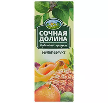 Соки и нектары Сочная долина