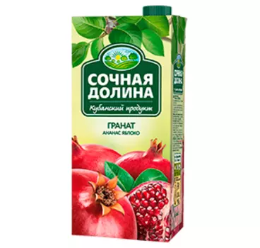 Соки и нектары Сочная долина