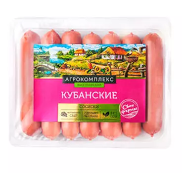 Сосиски, сардельки Агрокомплекс Выселковский