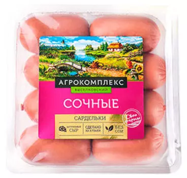 Сосиски, сардельки Агрокомплекс Выселковский