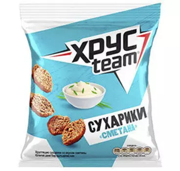 Сухарики Хрусteam