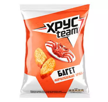 Сухарики Хрусteam