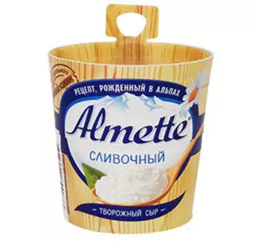 Творожные и сливочные Almette