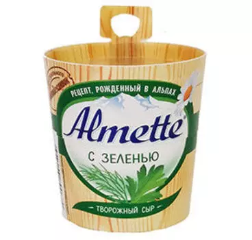 Творожные и сливочные Almette