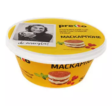 Творожные и сливочные Pretto