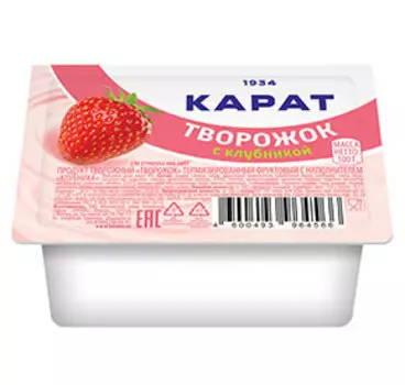 Творожные продукты Карат