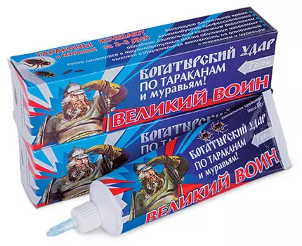 Великий Воин гель от тараканов 80 г