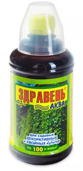 Удобрение Здравень АКВА для садовых декоративных и хвойных культур 0,5 л