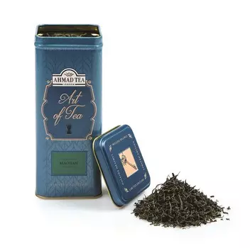Чай "Ahmad Tea", Чай зелёный Мао Цзянь, в специальной металлической банке, 100г Упаковка - 12 шт.
