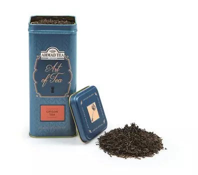 Чай "Ahmad Tea", Элитный Цейлонский Чай, в специальной металлической банке, 100г Упаковка - 12 шт.