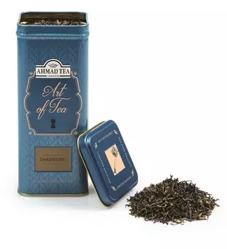 Чай "Ahmad Tea", Элитный Чай Дарджилинг, в специальной металлической банке, 100г Штука