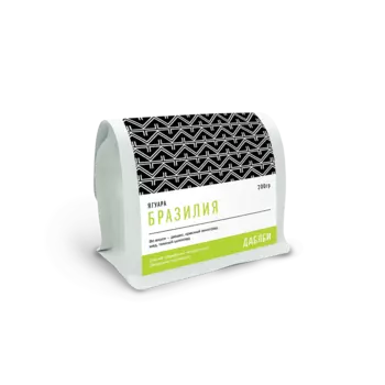 Кофе "Даблби" "Бразилия Ягуара", в зёрнах, 200г Штука