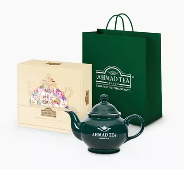 Подарочный набор чая и посуды от "Ahmad Tea" "Afternoon Tea Collection"