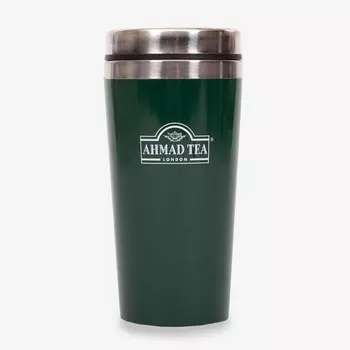 Термокружка "Ahmad Tea" классическая, зелёная