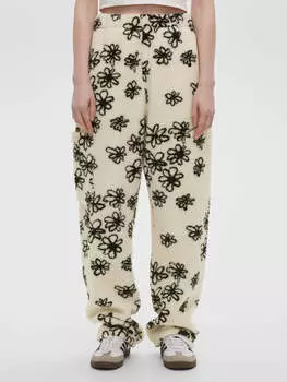 Брюки из флиса 0104 S, молочный