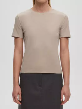 Футболка 0215 M, серо-бежевый