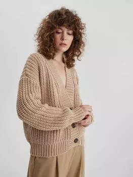Кардиган Funky, бежевый