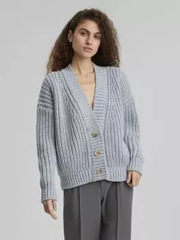 Кардиган Funky, пепельно-серый