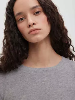 Лонгслив 0148 L, серый