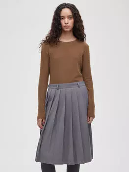 Лонгслив 0148 L, светло-коричневый