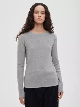 Лонгслив 0148 M, серый