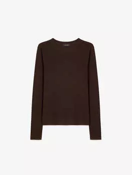 Лонгслив 0148 XS, коричневый