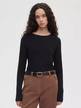 Лонгслив 0148 XS, черный