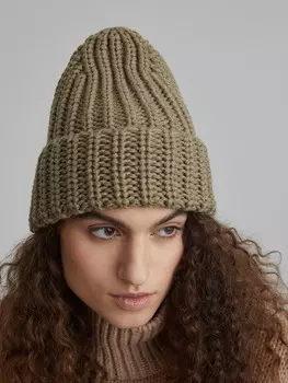 Шапка-бини Funky, светлый хаки