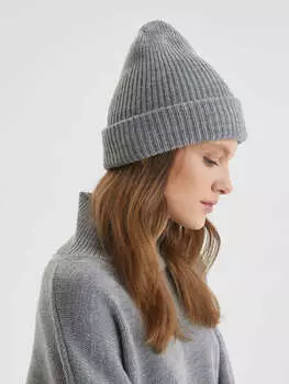 Шапка-бини, серый