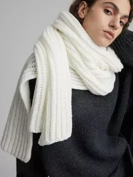 Шарф, белый