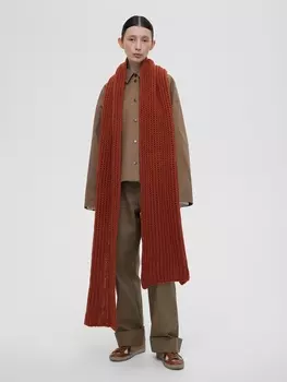 Шарф, терракот