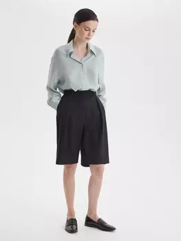 Шорты - бермуды M, черный