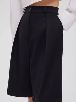 Шорты - бермуды M, тёмно-синий