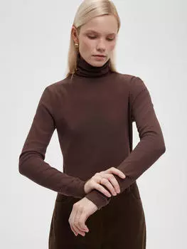 Водолазка 0147 L, коричневый