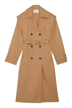 Бежевый плащ Gamin