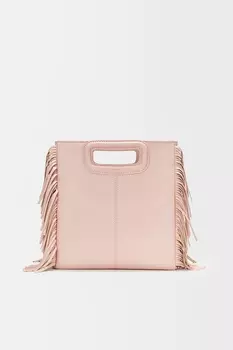 Бледно-розовая сумка M