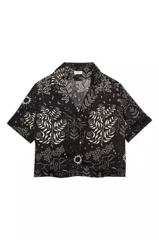 Черно-белая рубашка Curiosity