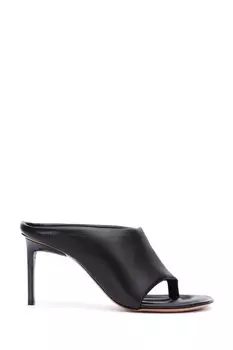 Черные мюли Les mules Limone