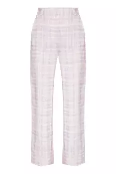 Клетчатые костюмные брюки Estero