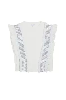 Кремовая блузка Tosmock