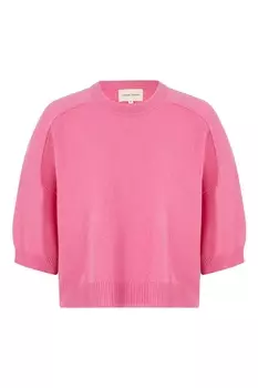 Розовый трикотажный топ Darat