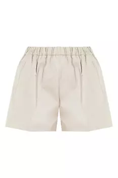 Серые хлопковые шорты