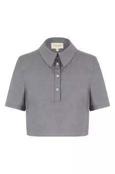 Серый кроп-топ Namil