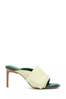 Светло-зеленые мюли Les mules Aqua