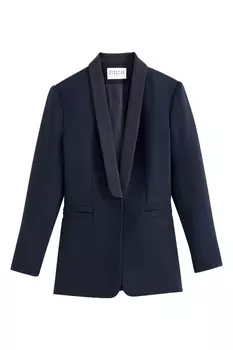 Темно-синий жакет