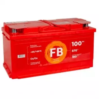 100R 870A 870А Обратная полярность 100 Ач (353x175x190)