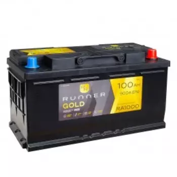 GOLD 100R RA1000900А Обратная полярность 100 Ач (353x175x190)