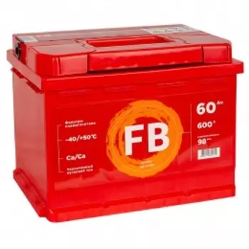 60L 600A 600А Прямая полярность 60 Ач (242x175x190)