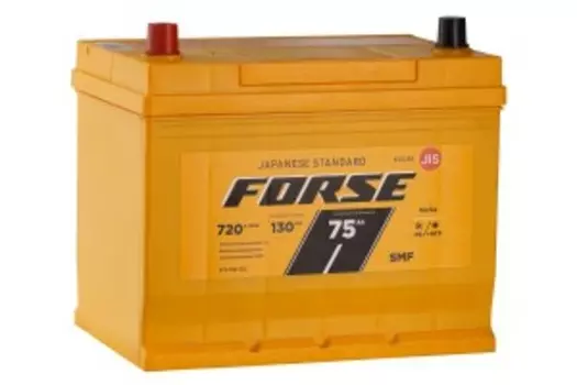 75L 720А Прямая полярность 75 Ач (258x171x221)